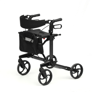 RL-A42049 Liggewig maklik werk buite Binnenshuise Multifuntional Aluminium Rollator