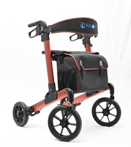 RL-A42089L Liggewig maklik werk opvoubare aluminiumrollator